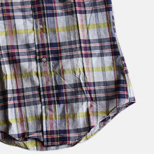Load image into Gallery viewer, 1960's INDIA MADRAS COTTON S/S SHIRT (SZ SMALL / DEADSTOCK)