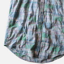 Load image into Gallery viewer, VINTAGE INDIA MADRAS PATCHWORK COTTON L/S (MEDIUM)
