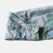 Load image into Gallery viewer, VINTAGE INDIA MADRAS PATCHWORK COTTON L/S (MEDIUM)