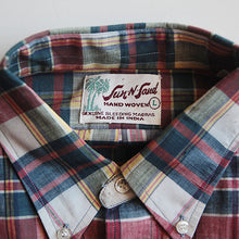 Load image into Gallery viewer, MADE IN USA N.O.S EARLY 1960's MADRAS COTTON B.D L/S SHIRT (LARGE)