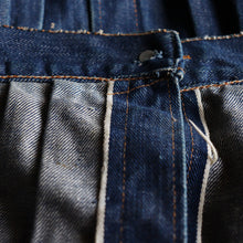 Load image into Gallery viewer, WW2 ERA "MONTGOMERY WARD" 101 DENIM JACKET WITH BACKLE BACK (SZ BIG SIZE / MINT CONDITION)