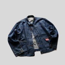 Load image into Gallery viewer, WW2 ERA "MONTGOMERY WARD" 101 DENIM JACKET WITH BACKLE BACK (SZ BIG SIZE / MINT CONDITION)
