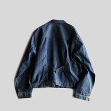 Load image into Gallery viewer, WW2 ERA "MONTGOMERY WARD" 101 DENIM JACKET WITH BACKLE BACK (SZ BIG SIZE / MINT CONDITION)