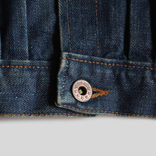 Load image into Gallery viewer, WW2 ERA "MONTGOMERY WARD" 101 DENIM JACKET WITH BACKLE BACK (SZ BIG SIZE / MINT CONDITION)