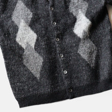 Load image into Gallery viewer, 1960's "ARROW" MOHAIR WOOL CARDIGAN WITH PACK (SZ X-LARGE / NEAR DEADSTOCK)