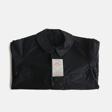 Load image into Gallery viewer, N.O.S 1930's~ "LE MONT ST MICHEL" BLACK MOLESKIN JACKET (SZ 52)