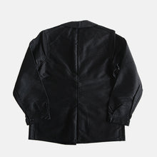 Load image into Gallery viewer, N.O.S 1930's~ "LE MONT ST MICHEL" BLACK MOLESKIN JACKET (SZ 52)