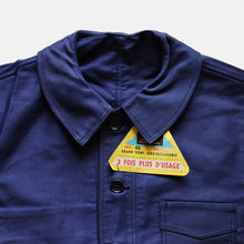 Load image into Gallery viewer, 1940's "LE MONT ST MICHEL" MOLESKIN JACKET (SZ 48 MEDIUM / DEADSTOCK)