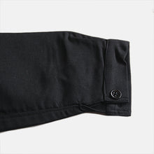 Load image into Gallery viewer, N.O.S 1930's~ "LE MONT ST MICHEL" BLACK MOLESKIN JACKET (SZ 52)