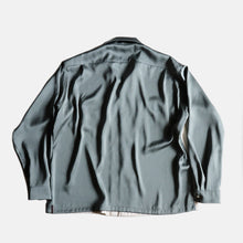 画像をギャラリービューアに読み込む, "MIDNORTH TAILORS" SATIN BICOLOR BOX SHIRT (BURMA-SHAVE ORIGINAL)