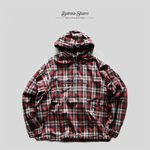 画像をギャラリービューアに読み込む, 1980's~ "J CREW" MADRAS ANORAK (SZ X-LARGE / GOOD CODITION)