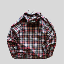 画像をギャラリービューアに読み込む, 1980's~ "J CREW" MADRAS ANORAK (SZ X-LARGE / GOOD CODITION)