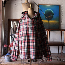 画像をギャラリービューアに読み込む, 1980's~ "J CREW" MADRAS ANORAK (SZ X-LARGE / GOOD CODITION)