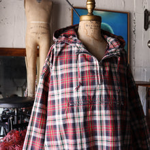 画像をギャラリービューアに読み込む, 1980's~ "J CREW" MADRAS ANORAK (SZ X-LARGE / GOOD CODITION)