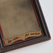 Load image into Gallery viewer, 1930's "SCHOBLE HATS" SHOP MIRROR