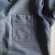 Load image into Gallery viewer, 1940's FRENCH WORK MOLESKIN FADED JACKET (LARGE)