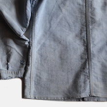 Load image into Gallery viewer, ~1940's FRENCH WORK FADED MOLESKIN JACKET (MEDIUM)