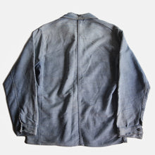 Load image into Gallery viewer, 1940's FRENCH WORK MOLESKIN FADED JACKET (LARGE)