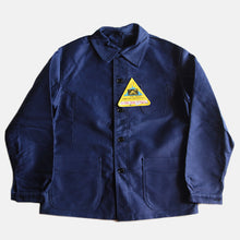 Load image into Gallery viewer, N.O.S 1950's "LE MONT ST MICHEL" MOLESKIN WORK JACKET (48 MEDIUM)