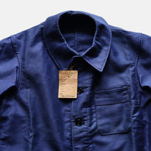 Load image into Gallery viewer, 1950's "ADOLPHE LAFONT" MOLESKIN WORK JACKET (SZ MEDIUM / DEADSTOCK)