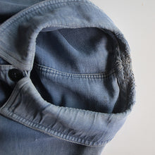 Load image into Gallery viewer, 1940's FRENCH WORK MOLESKIN FADED JACKET (LARGE)