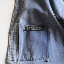 Load image into Gallery viewer, ~1940's FRENCH WORK FADED MOLESKIN JACKET (MEDIUM)