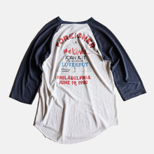 Load image into Gallery viewer, 1980's MUSIC FES RAGLAN SLEEVE T-SHIRT (SZ LARGE / GOOD PRINT)
