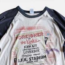 Load image into Gallery viewer, 1980's MUSIC FES RAGLAN SLEEVE T-SHIRT (SZ LARGE / GOOD PRINT)