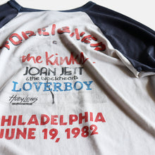 Load image into Gallery viewer, 1980's MUSIC FES RAGLAN SLEEVE T-SHIRT (SZ LARGE / GOOD PRINT)