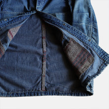 Load image into Gallery viewer, 1950's~ "DOBBLEWARE" DENIM COVERALL (SZ 36-38 / GOOD FADE)