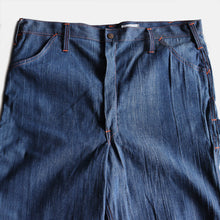 Load image into Gallery viewer, 1960's~ "MADEWELL" INDUSTRIAL DUNGAREES (SZ W36×L28 / DEADSTOCK)