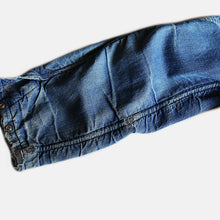 Load image into Gallery viewer, 1950's~ "DOBBLEWARE" DENIM COVERALL (SZ 36-38 / GOOD FADE)