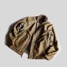 画像をギャラリービューアに読み込む, 1940's "U.S.N" N-1 DECK JACKET (SZ 42 / GOOD FADE / AS IS CONDITION)