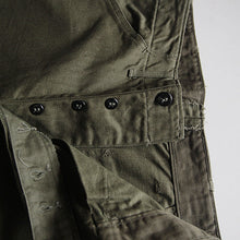 Load image into Gallery viewer, N.O.S 1940's "U.S.NAVY" N-3 H.B.T TROUSER (W32 L31)