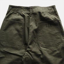 画像をギャラリービューアに読み込む, MADE IN USA N.O.S 1940&#39;s &quot;U.S.NAVY&quot; N-3 H.B.T TROUSER (W32 L31)
