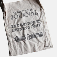画像をギャラリービューアに読み込む, VINTAGE NEWS PAPER SHOULDER BAG
