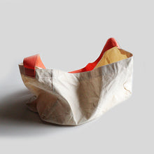 Load image into Gallery viewer, OLD CANVAS NEWS PAPER BAG (AROUND 1980's / GOOD CONDITION)