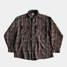 Load image into Gallery viewer, 1960's "YORKE" COTTON FRANNEL SHIRT (LARGE)