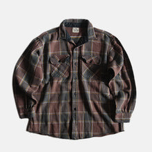Load image into Gallery viewer, 1960's "YORKE" COTTON FRANNEL SHIRT (LARGE)