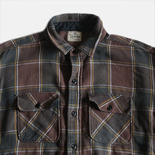 Load image into Gallery viewer, 1960's "YORKE" COTTON FRANNEL SHIRT (LARGE)
