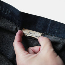 Load image into Gallery viewer, WW2 "U.S.N" DENIM SHAWL JACKET (SZ 42 LARGE) NEAR DEADSTOCK