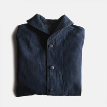 Load image into Gallery viewer, WW2 "U.S.N" DENIM SHAWL JACKET (SZ 42 LARGE) NEAR DEADSTOCK
