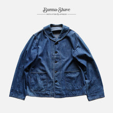 画像をギャラリービューアに読み込む, 1950's U.S.N SHAWL COLLAR DENIM JACKET (SZ 40-42 / GOOD CONDITION)