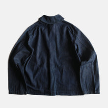 Load image into Gallery viewer, WW2 "U.S.N" DENIM SHAWL JACKET (SZ 42 LARGE) NEAR DEADSTOCK