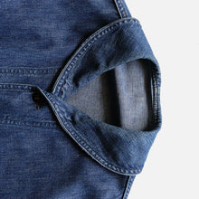 画像をギャラリービューアに読み込む, 1950's U.S.N SHAWL COLLAR DENIM JACKET (SZ 40-42 / GOOD CONDITION)
