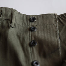Load image into Gallery viewer, N.O.S 1940's "U.S.NAVY" N-3 H.B.T TROUSER (W32 L31)
