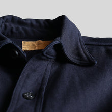 Load image into Gallery viewer, 1940's "U.S.NAVY" C.P.O WOOL SHIRT (SZ AROUND 15H)