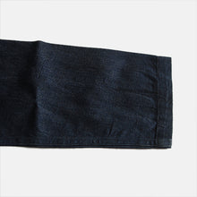 Load image into Gallery viewer, WW2 "U.S.N" DENIM SHAWL JACKET (SZ 42 LARGE) NEAR DEADSTOCK