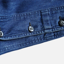 画像をギャラリービューアに読み込む, 1950's U.S.N SHAWL COLLAR DENIM JACKET (SZ 40-42 / GOOD CONDITION)