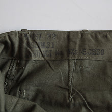 Load image into Gallery viewer, N.O.S 1940's "U.S.NAVY" N-3 H.B.T TROUSER (W32 L31)